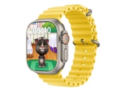 SHAH ARPAN Smart Watch HK9 ULTRA 2 Llamadas Bluetooth, Monitoreo de Salud, Amarillo