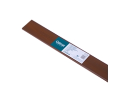 Perfil Remate U Cañizo Pvc 1.5m Marron Nortene