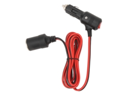Toma de mechero de 12V 24V 10-15A con fusible de 15A para cámara de coche