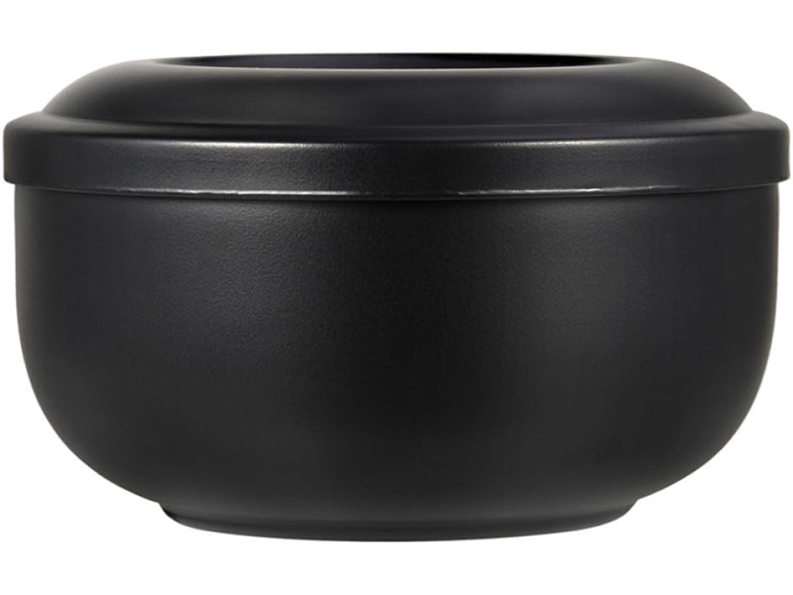 Bol De Acero Inoxidable Con Tapa Para Hacer Espuma De Afeitar Para Hombres - Jabón De Afeitar Manual Compacto