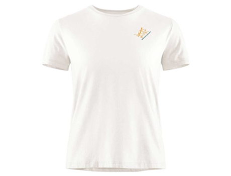 Camiseta de Mujer KLÄTTERMUSEN Runa Endeavour Blanco (2XS)