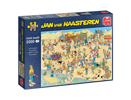 Puzzle Jan van Haasteren Sand Sculptures 2000pcs rompecabezas 2000 pieza(s) Humor