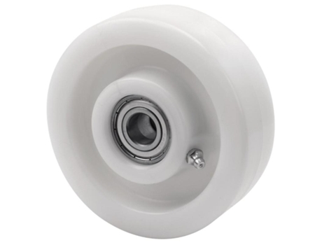 Rueda ftb125-17-50 nylon blanco extrafuerte eje bolas ALEX