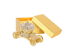 Caja para anillos de diamantes de estilo europeo para la decoración del hogar.