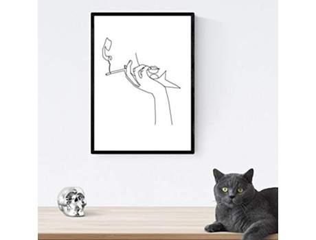 Poster NACNIC Dibujos y Bocetos a Una Linea (A3)