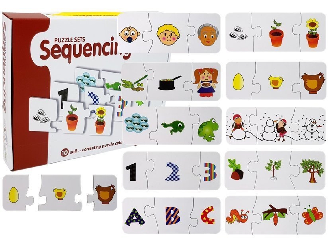 Rompecabezas educativo Rompecabezas de aprendizaje 10 Conexiones B.active
