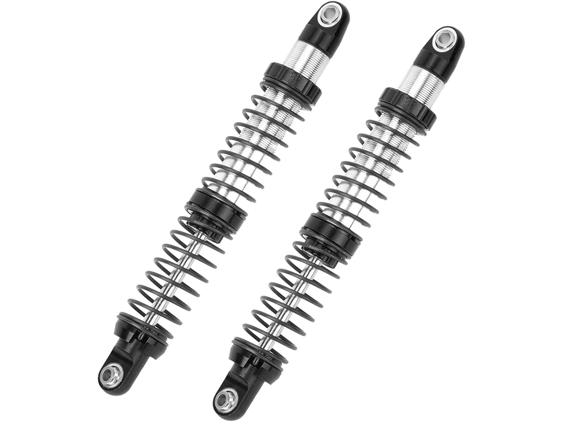 Amortiguadores Delanteros De Alto Rendimiento Para Coche Rc 1/10 2wd, Negros, 4", 2 Piezas.