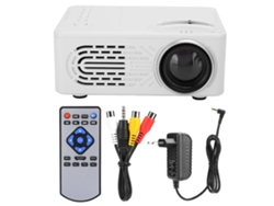 Proyector portátil de 1080p compatible con disco duro externo