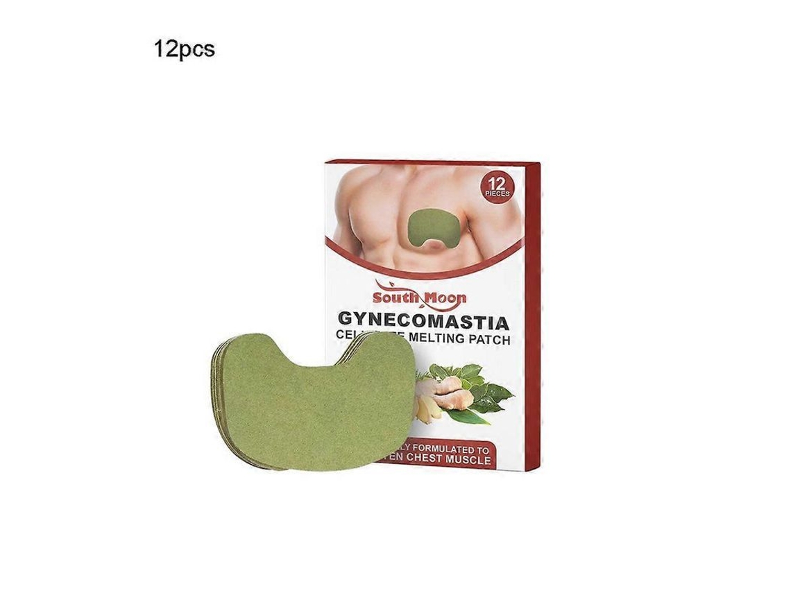 12 Unidades/caja Parches Para Derretir La Celulitis De La Ginecomastia, Parches De Jengibre Para Reafirmar La Ginecomastia