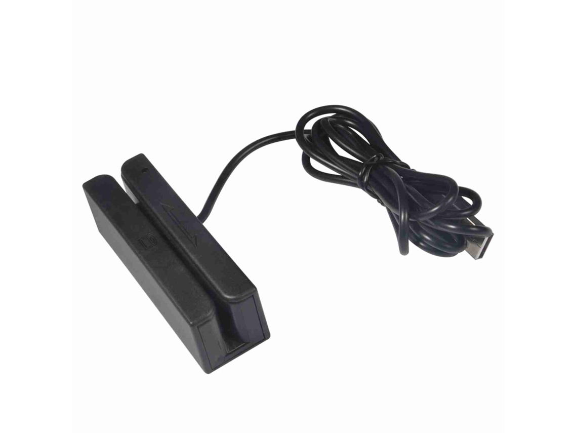 Lector De Tarjetas Magnéticas Mini Usb De 3 Pistas Msr580 Para Windows Pos