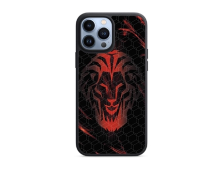 Funda Móvil Oficial Athletic Club para iPhone 13 Pro Max PHONECASES3D Piel Sintética Negro