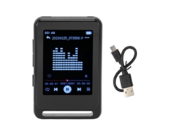 Reprodutor De Música Mp3 Com Tela Tática De 2.4 Polegadas Bluetooth 5.0 32gb Hifi Player Portátil Para Esportes E Leitura