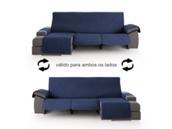 Funda para chaise longue relax asientos abatibles Roxana MILICA Color Azul - Tamaño 220 cm