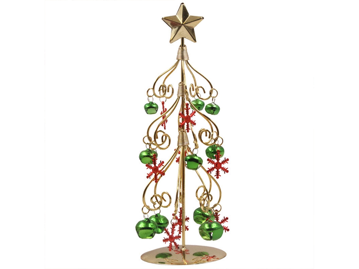 Árbol de Navidad de Metal, Decoración Elegante y Sofisticada RNEMITERY