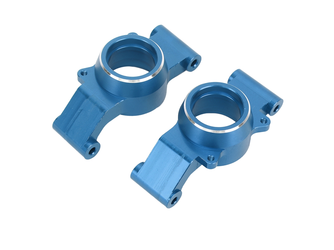 Soporte De Buje Trasero Rc De Aleación De Aluminio Cnc Para Traxxas 1/5, Repuesto Flexible Y Portátil - Azul