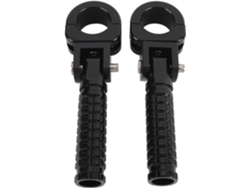 Pedales De Motocicleta, Empuñadura Mejorada De Aleación De Aluminio T6063, Ajustables, Ajuste Universal.
