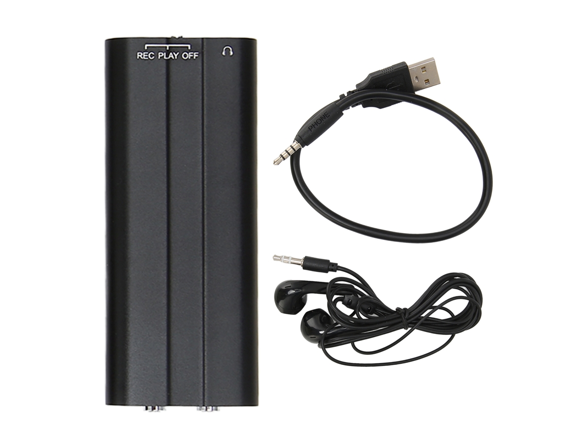 Grabadora De Voz Digital Hifi Ai Smart Hd Con Reducción De Ruido, Grabadora Activada Por Voz, Dispositivo De Grabación Mp3, 32 Gb