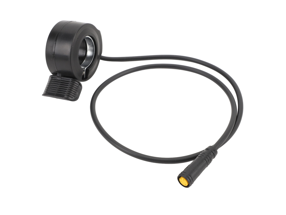 2026-cable De Acelerador 130x Mango De Pulgar 3 Pines Impermeable Con Conector Para Bicicleta Eléctrica Bafang Bbs01 Bbs02