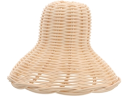 Pantalla De Ratán Para Lámpara Colgante, Decorativa Para El Hogar Y Restaurantes, Para Bombillas.