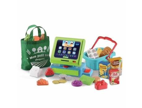 Set Tienda de comestibles VTECH Supermercado de Juguete Interactivo 29 Piezas (Edad Mínima Recomendada: 2 años)