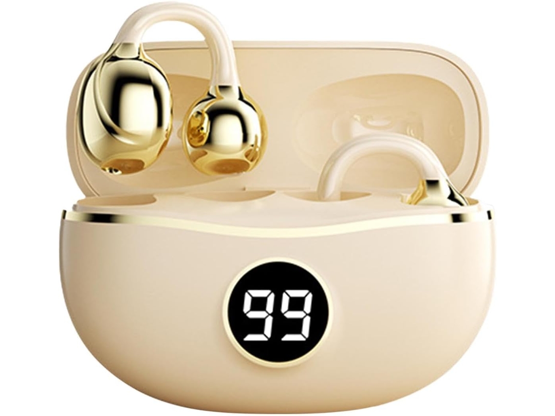 Auriculares Intrauditivos Abiertos - Externos | Conducción Ósea | | Clips Inalámbricos En El |