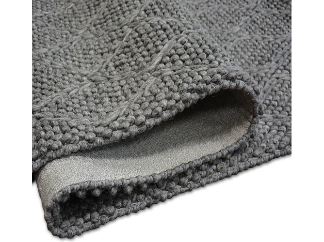 Alfombra DYWANY LUSZCZOW Hills 93520 (Gris - 120 x 170 cm - Lana)