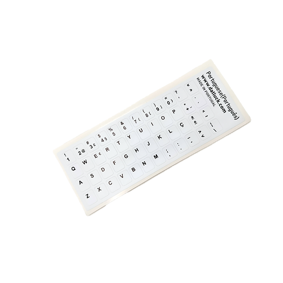 Adhesivo para teclado Pt-Pt blanco DAT LUCK