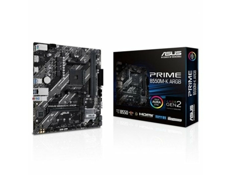 Placa Base ASUS B550M-K ARGB AMD B550