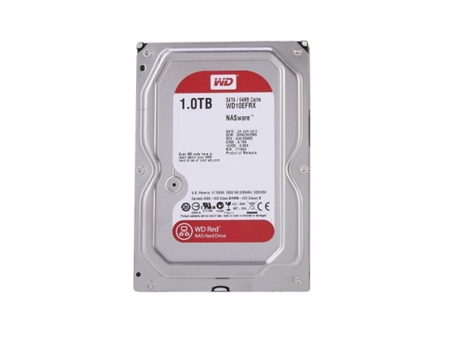 Disco HDD Interno WESTERN DIGITAL WD10EFRX (1 TB - SATA - 5400 RPM)