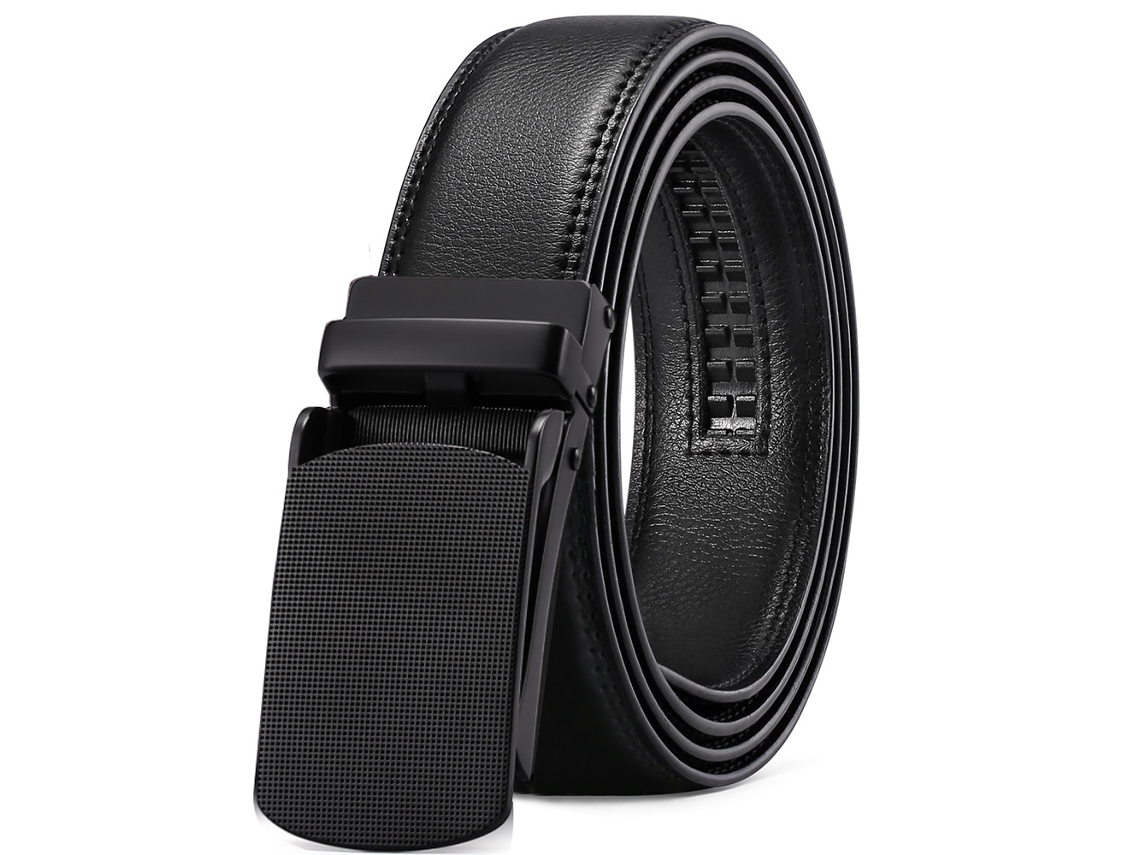 Cinto Chrui De Couro Masculino Com Catraca, Microajustável, 145 Cm (02)