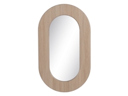 Espejo de pared Natural Cristal Madera MDF 50 x 2,2 x 85 cm