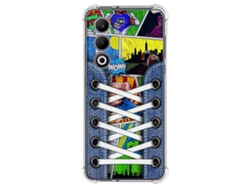 Funda Silicona Antigolpes Para Oppo A5m / A5 4g / 5g Diseño Zapatillas 14 Dibujos