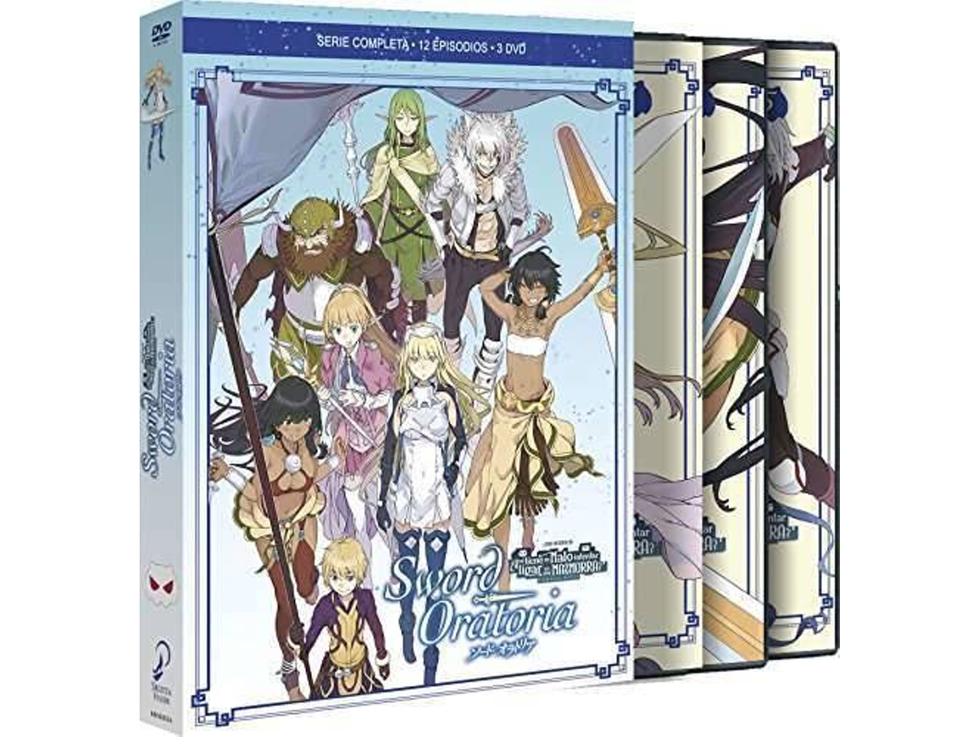 DVD Sword Oratoria Episodios 1 A 12