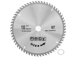 10 Hojas De Sierra Circular 60d De 254 Mm De Aleación Dura Para Carpintería Y Corte.