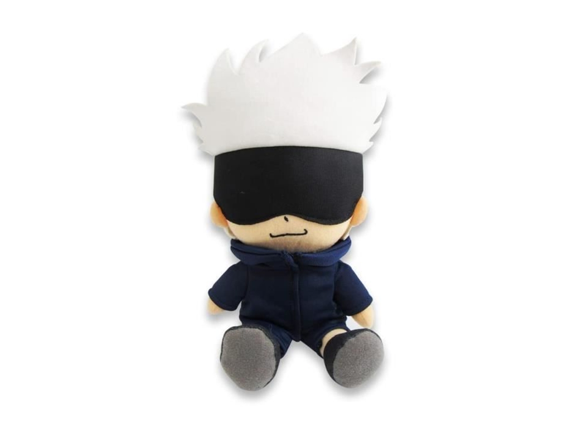 Peluche Gojo Just Funky, 23 cm, color negro, para niños a partir de 3 años