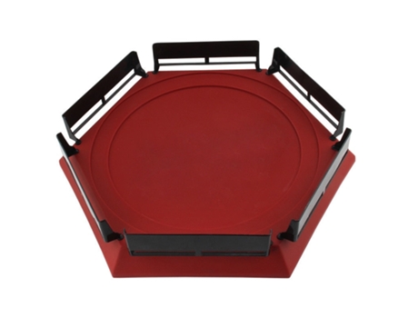 Arena Estadio Beyblade Burst Gyro Emocionante Duelo Blayblade Bey Blade Blades Arena Roja