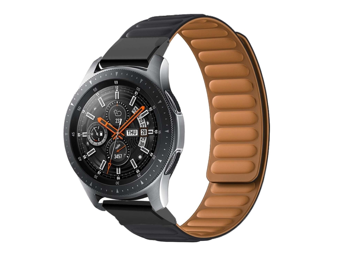 Correa Pulsera Magnética de Forte Conexión para Garmin Tactix Bravo Negro