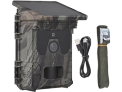 Camera Faune Sauvage de Traînée Vision Nocturne à Énergie Solaire 50mp 4k Chasse Cameras 0.3s Temps SFUSHOS