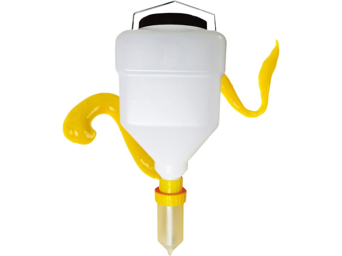 Botellas flexibles para salsas y condimentos - Dispensador colgante para crema agria - Envase recargable e impermeable