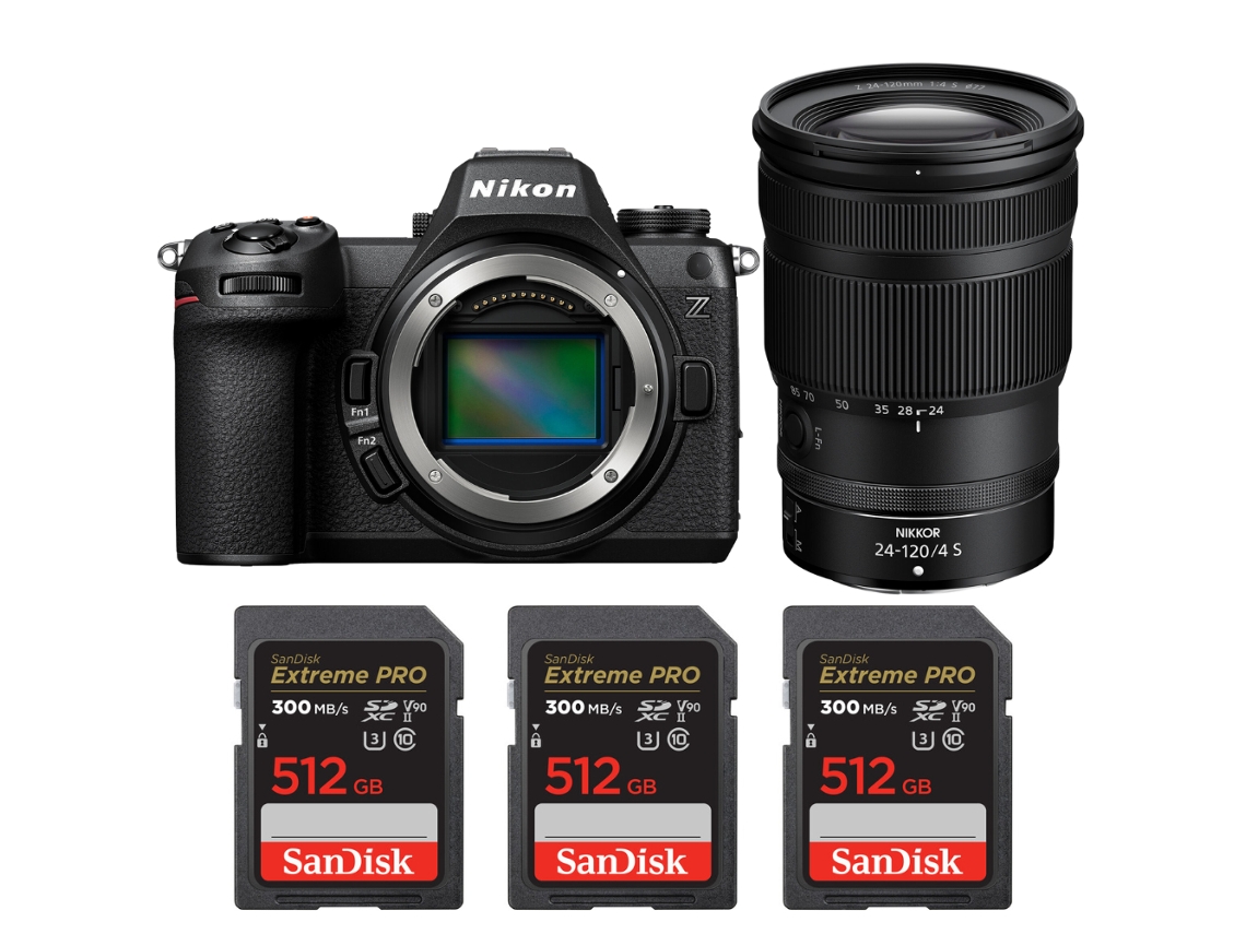 Nikon Z6 Iii + Z 24-120mm F/4 S + 3 Sandisk 512gb Uhs-ii 300mb/s + Ebook “20 Consejos Para Fotos Que Impactan”