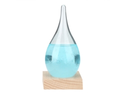 Botella De Vidrio De Borosilicato Para Pronóstico Del Tiempo, Decoración Azul Para El Hogar