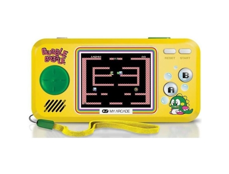 Consola portátil Jugador de bolsillo My Arcade Bubble Bobble