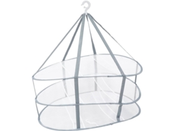 Tendedero plegable Slowmoose con 3 compartimentos, económico para el hogar y el balcón.