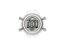 Reloj WATXANDCO | Carrera digital / Blanco / 38 mm