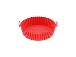 Bandeja De Silicona Para Freidora De Aire, Reutilizable, Con Cesta Interior Resistente A Altas Temperaturas, Apta Para Uso Alimentario, 3,6 L ~ 7,2 L