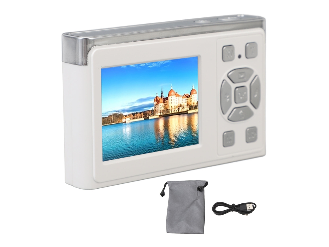 Cámara Digital Compacta Para Vlogging Con Autofoco - Cámara De Video Pequeña Y Portátil