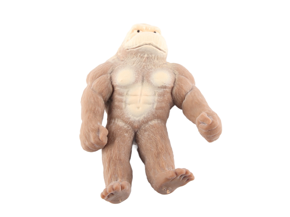 Dan26-figura De Gorila Elástica Para Torcer, Tirar Y Doblar, Juguete De Goma Suave Para Aliviar El Estrés Y La Decompresión