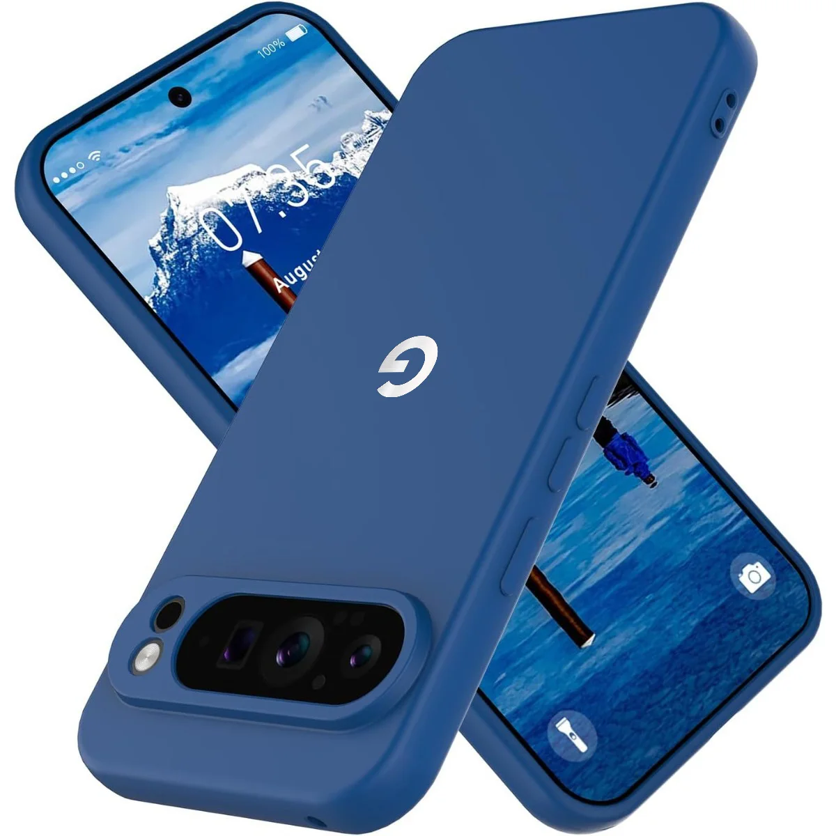 (azul, Pixel 8 Pro) Caso De Teléfono Anti-caídas De Silicona Suave Para La Piel De Alta Calidad, Funda Protectora A Prueba De Golpes