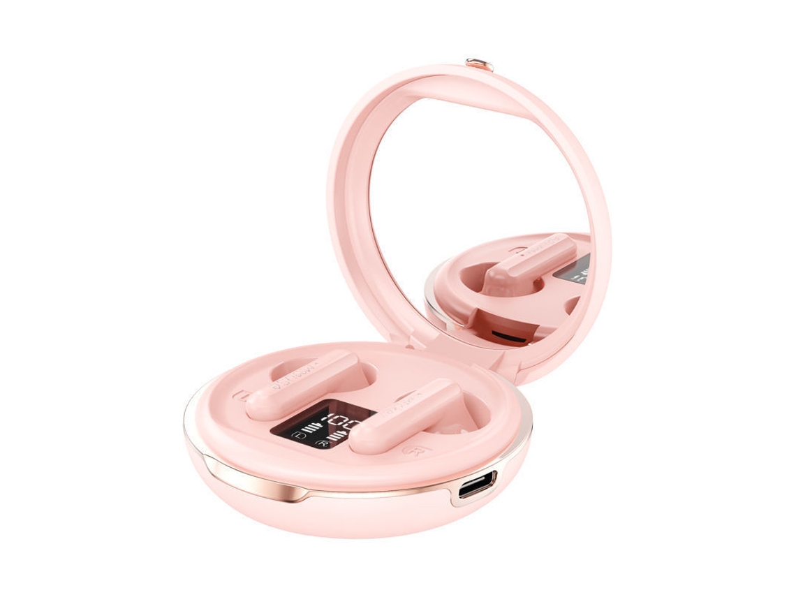 Auriculares YIZHOOD True Wireless Bluetooth Rosa