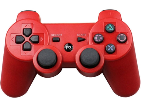 VPMKP - Mando para PS3 MULTI4YOU DualShock 3 Rojo (Inalámbrico)